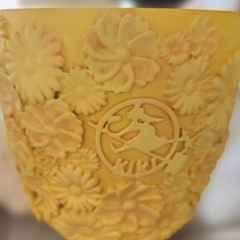 【新品同様】ジブリ プランターカバー 魔女の宅急便ジジとリリー ジオラマBOX