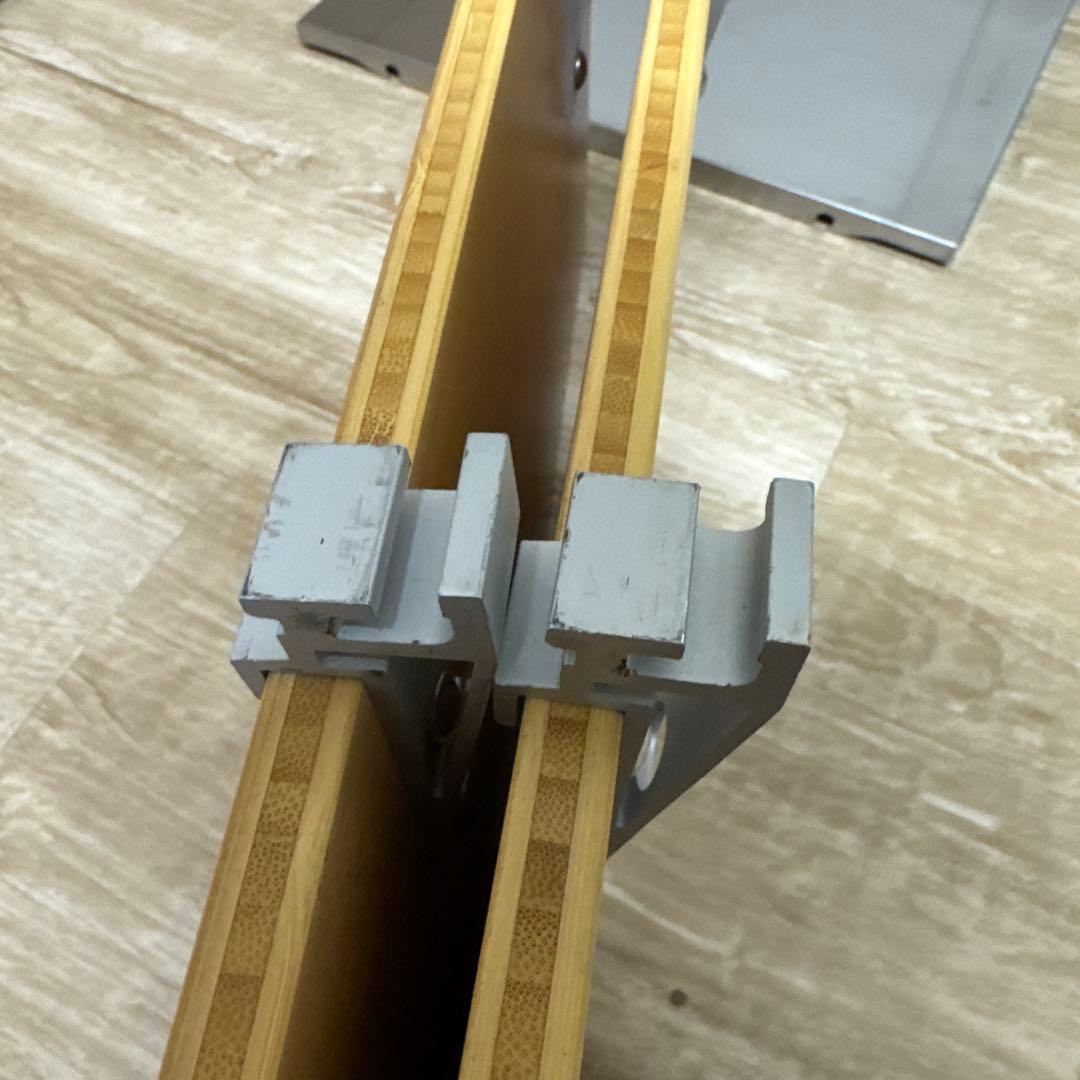 スノーピーク　スライドトップハーフ竹　２枚 ステンレストレー １枚