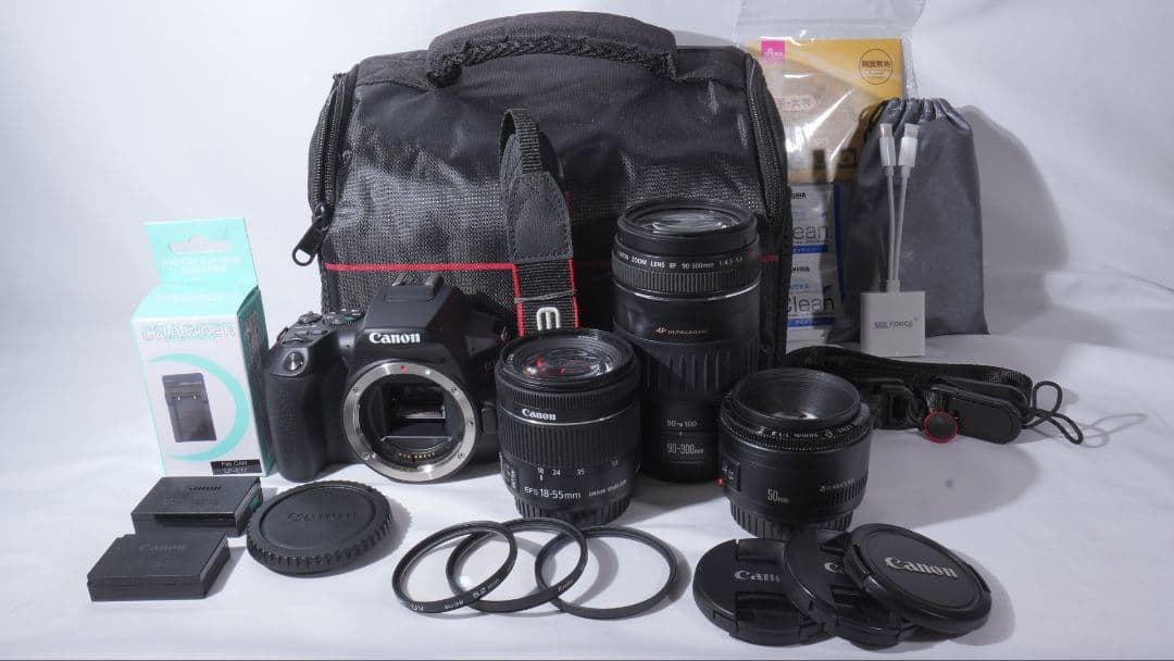 おまけ多数★Canon kiss X10★トリプルレンズ　初心者オススメ