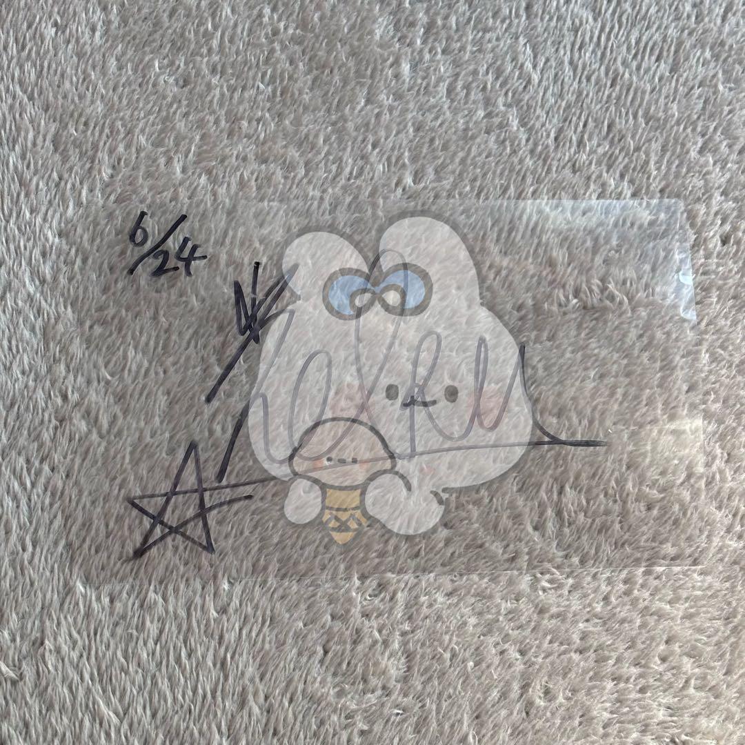 小泉光咲 サイン入りキンブレシート