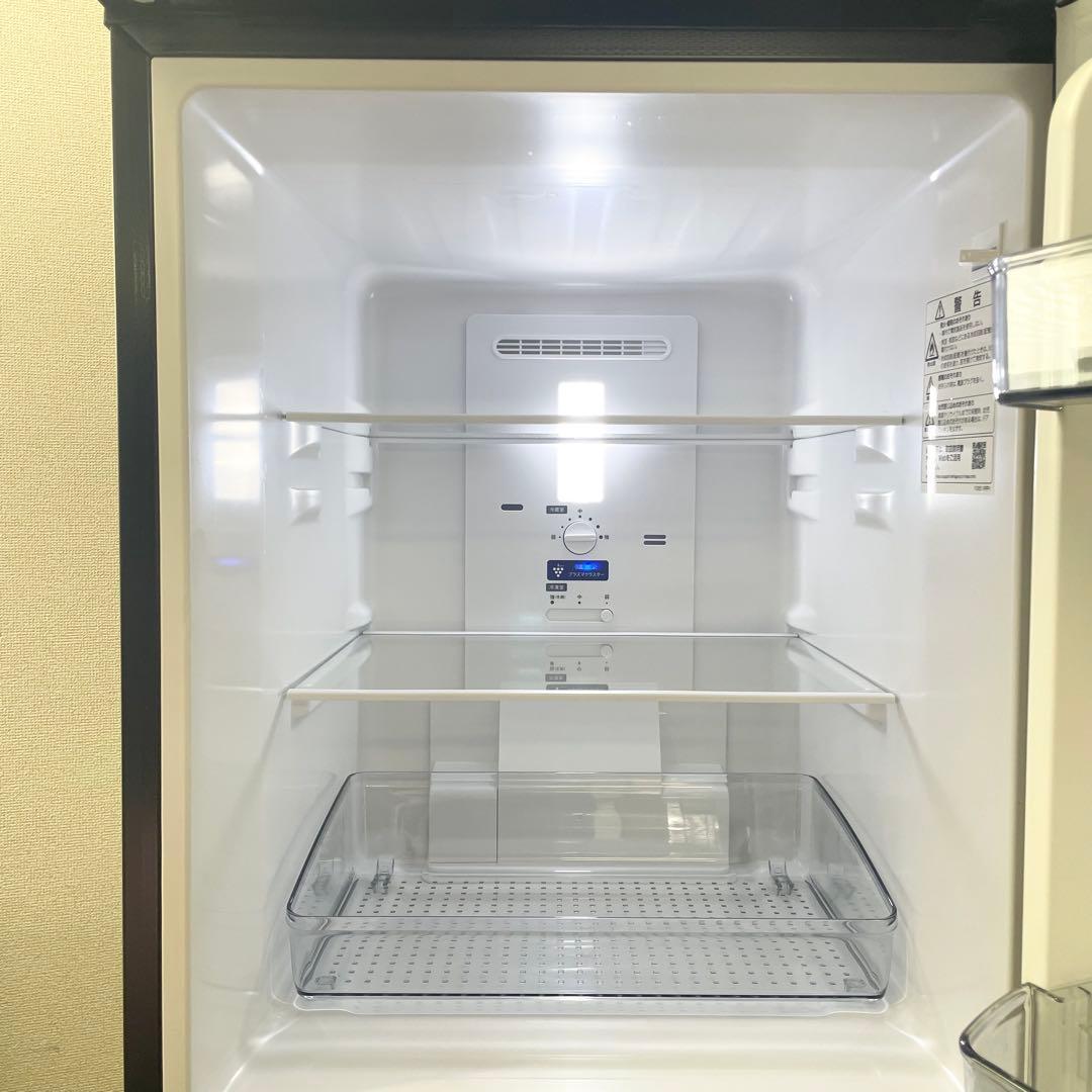 2ドア(つけかえ可能)冷蔵庫 SHARP SJ-GD15J-B 2022年製