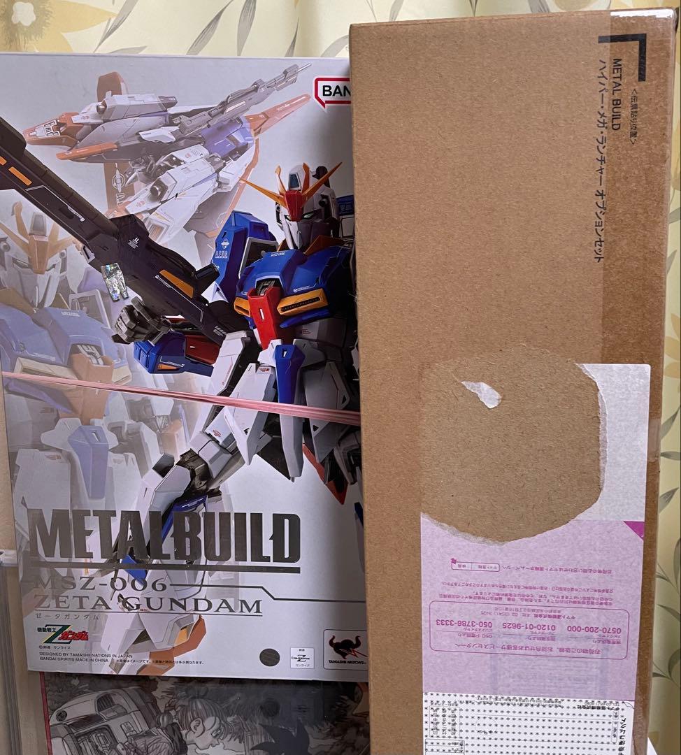 メタルビルド Zガンダム &ハイパーメガランチャーオプションセット