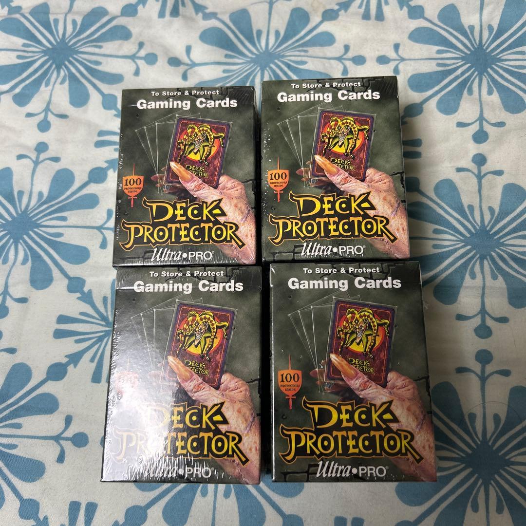 MTG 1995年ウルトラプロ　スリーブ4つセット