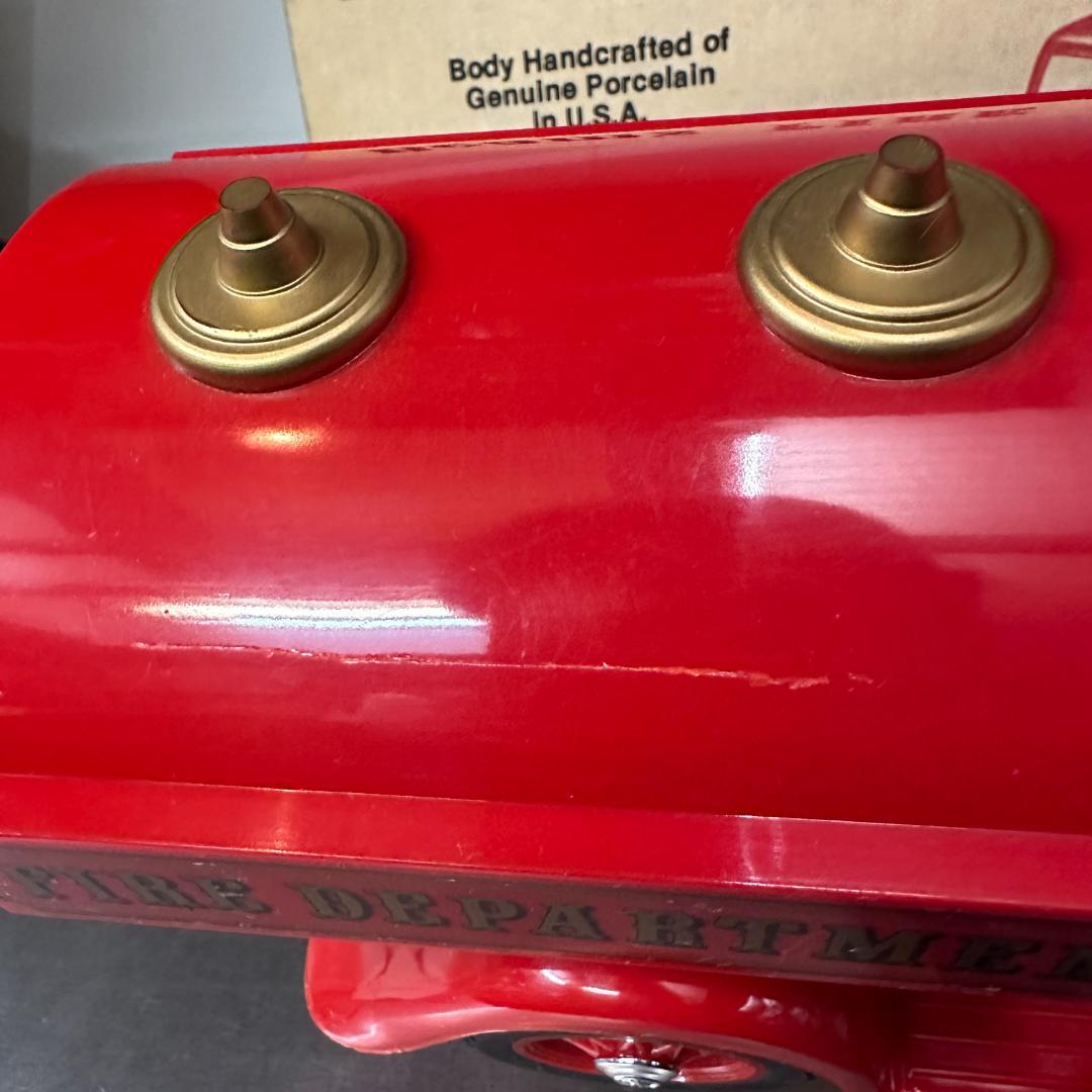 Jim Beam ファイヤーパンパー 消防車 Regal China製 箱付き