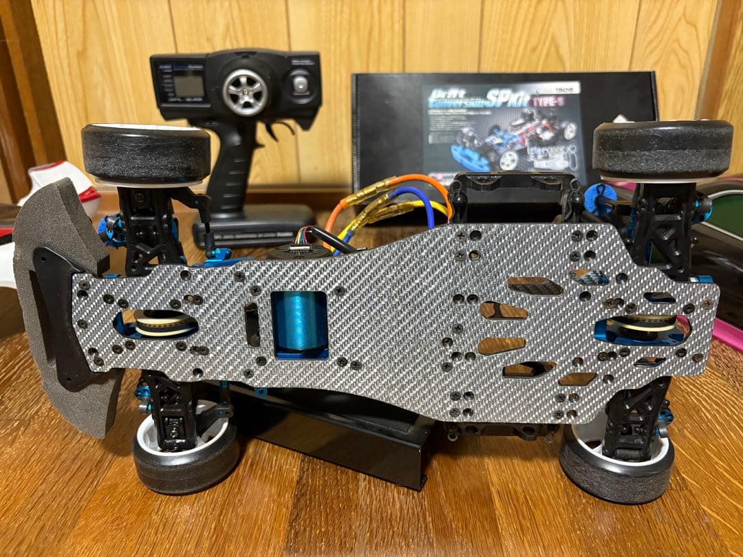 タミヤ　TA05 フルカスタム　スクエア ドリフトコンバージョン　ブラシレス
