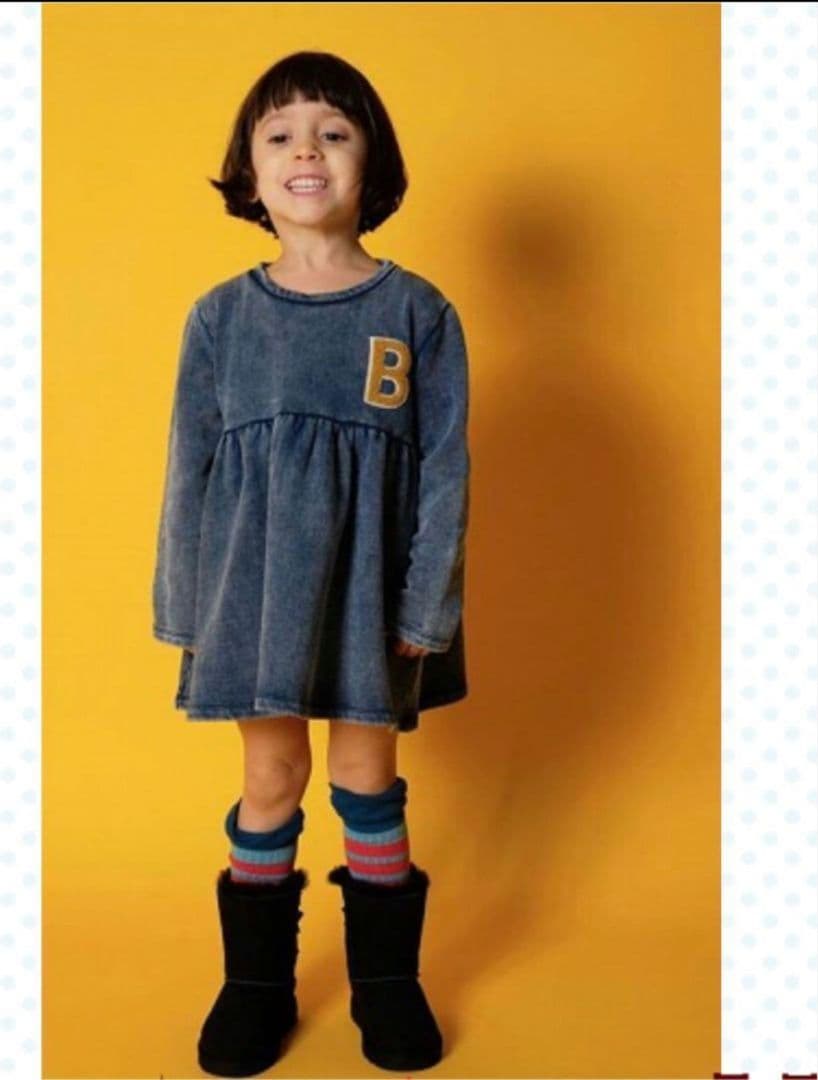 wolf&rita ウルフアンドリタ120.130♡デニム風チュニック