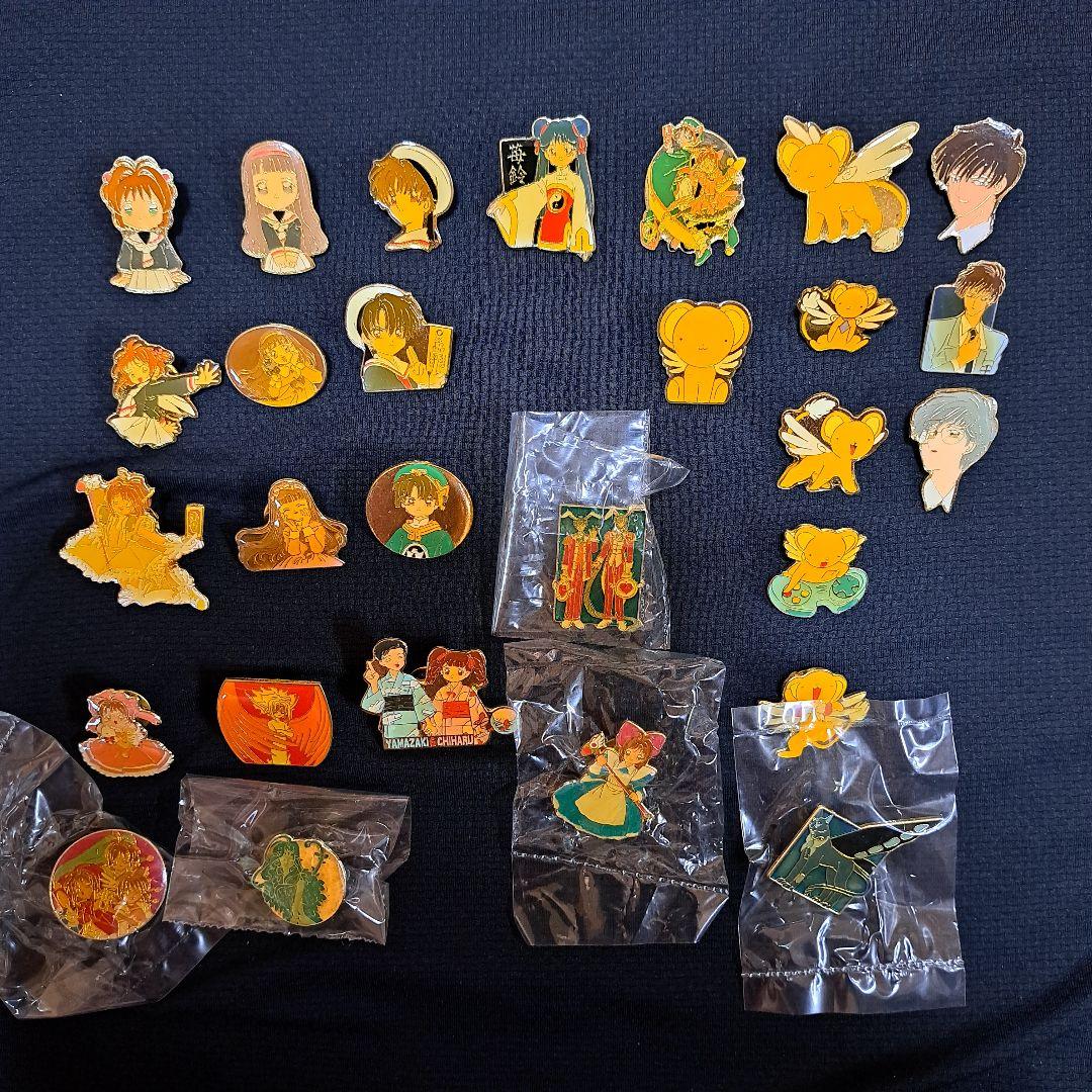 カードキャプターさくら さくらピンズ 28個セット 箱付き 食玩 当時物
