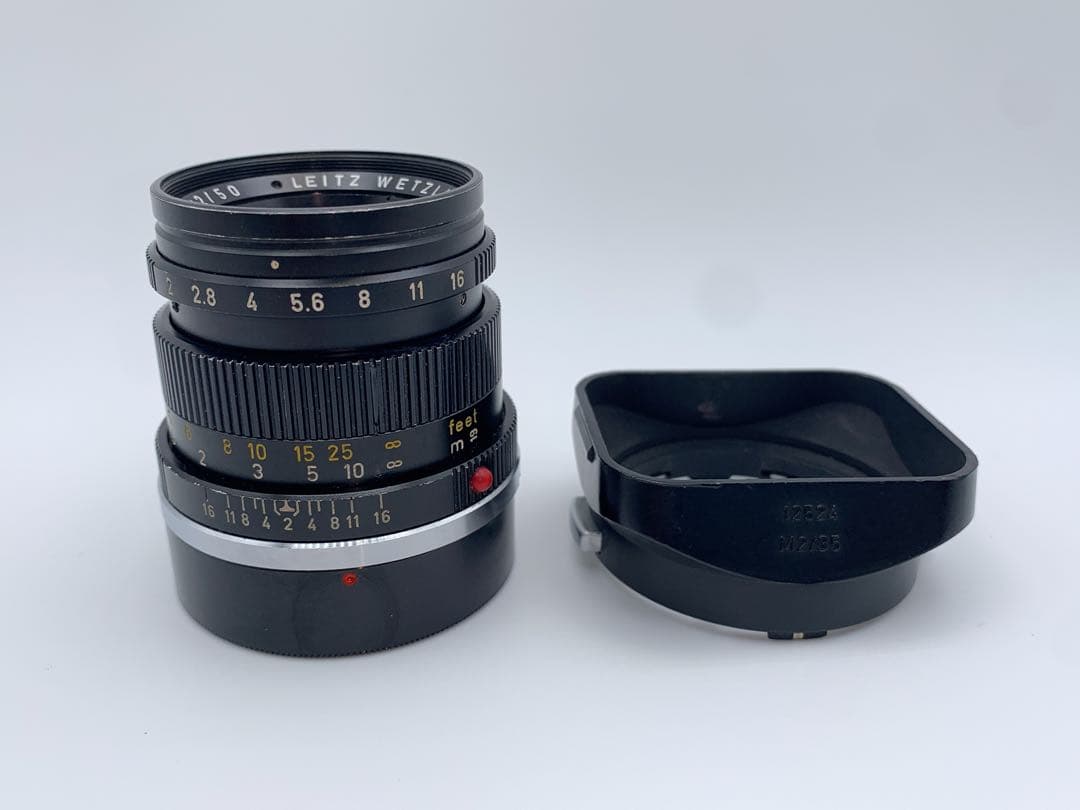 Leitz Wetzlar Summicron 1:2/50 F2 レンズ