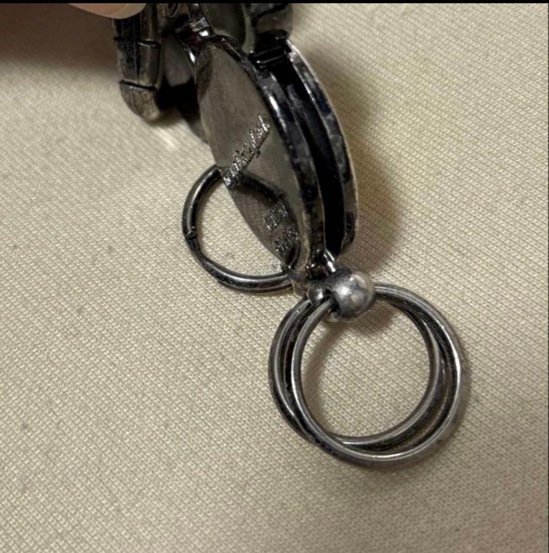 廃盤 ディズニー公式 ミッキー 多連キーリング ヴィンテージ 当時物 希少