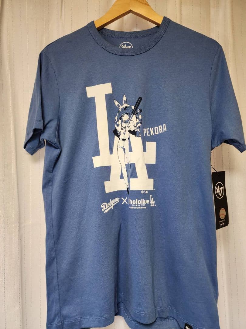 兎田ぺこら ホロライブ ドジャースコラボ 会場限定販売 Tシャツ
