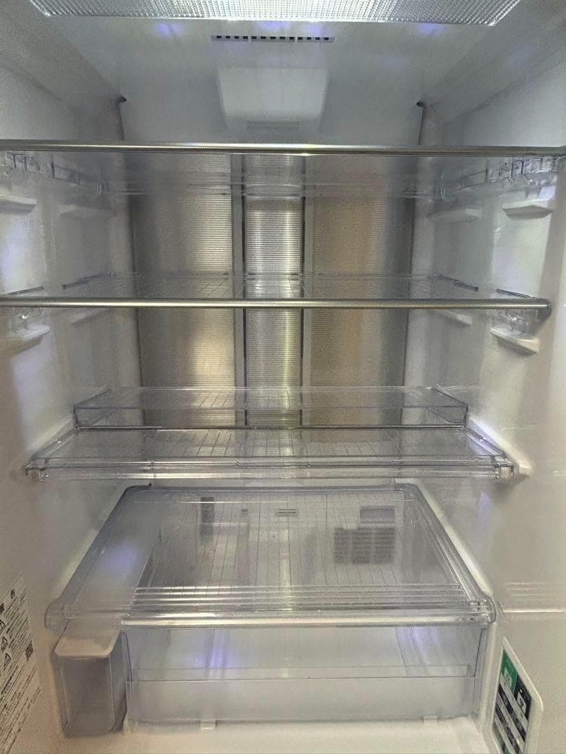 th シャープ 冷蔵庫 SJ-W412D-S 412L 両開き 2018年