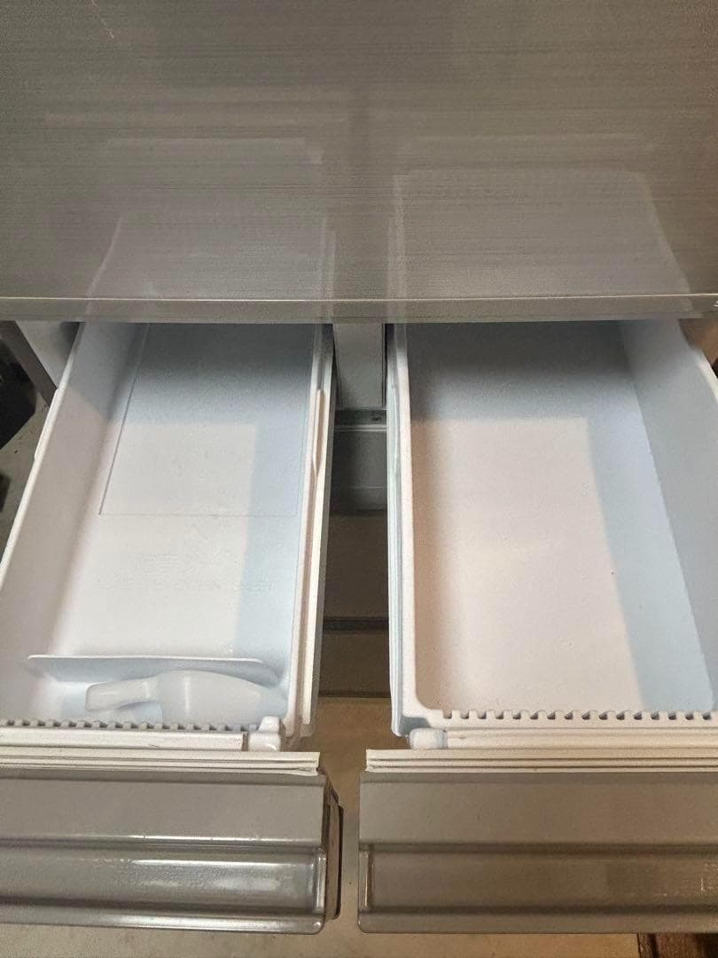 th シャープ 冷蔵庫 SJ-W412D-S 412L 両開き 2018年