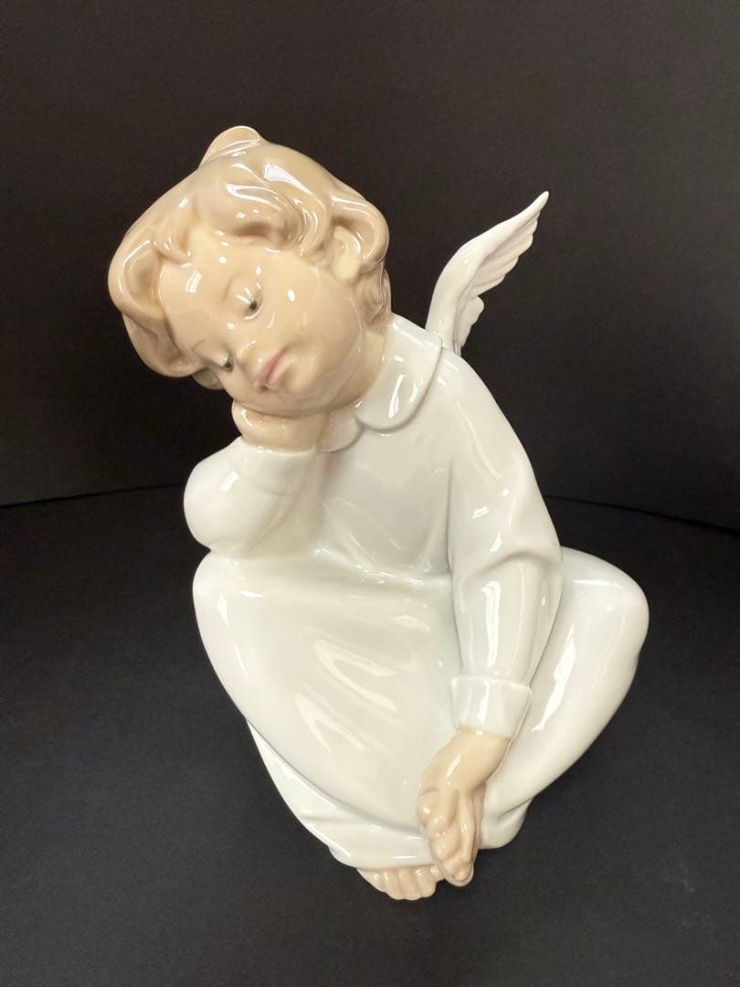 リヤドロ 美品　天使の考えごと　送料込み