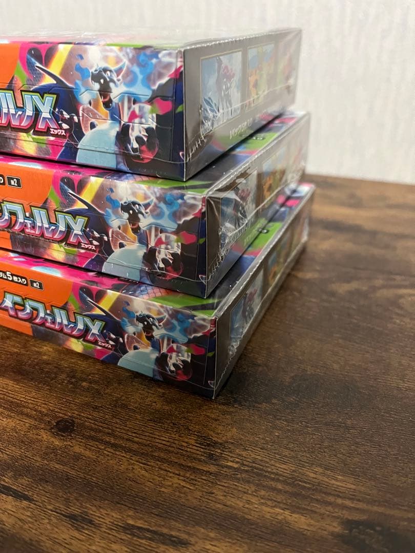 ☆ポケモンカード【インフェルノX （3BOX）】新品！未開封！シュリンク付き！