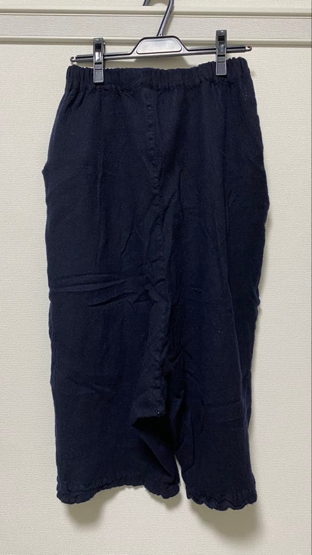 コムデギャルソン　コムデギャルソン　縮絨　パンツ