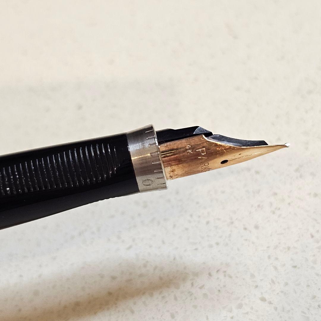 パーカー 63 ヴィンテージ万年筆 ペン先14K sterling silver