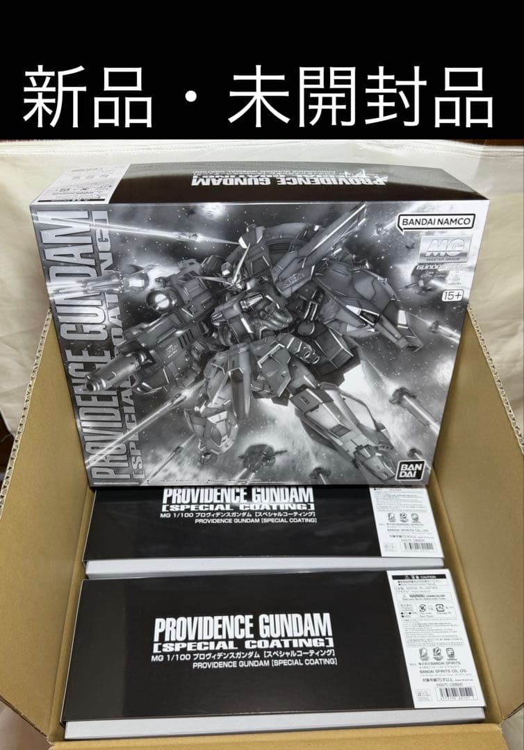ＭＧ 1/100 プロヴィデンスガンダム [スペシャルコーティング]3個セット