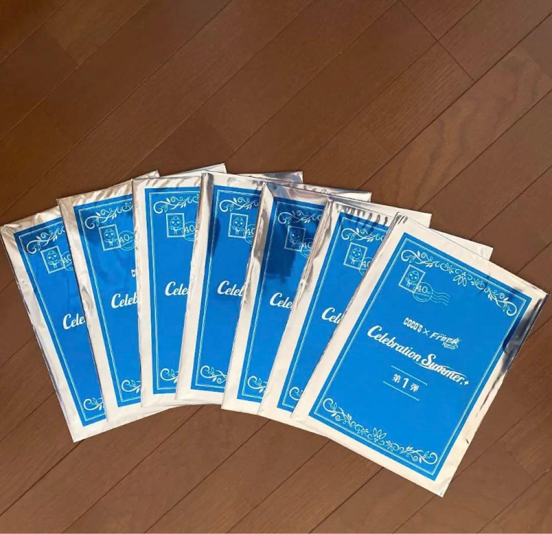 Free！×ココス　クリアファイル、オリジナルキャニスター缶　新品未開封