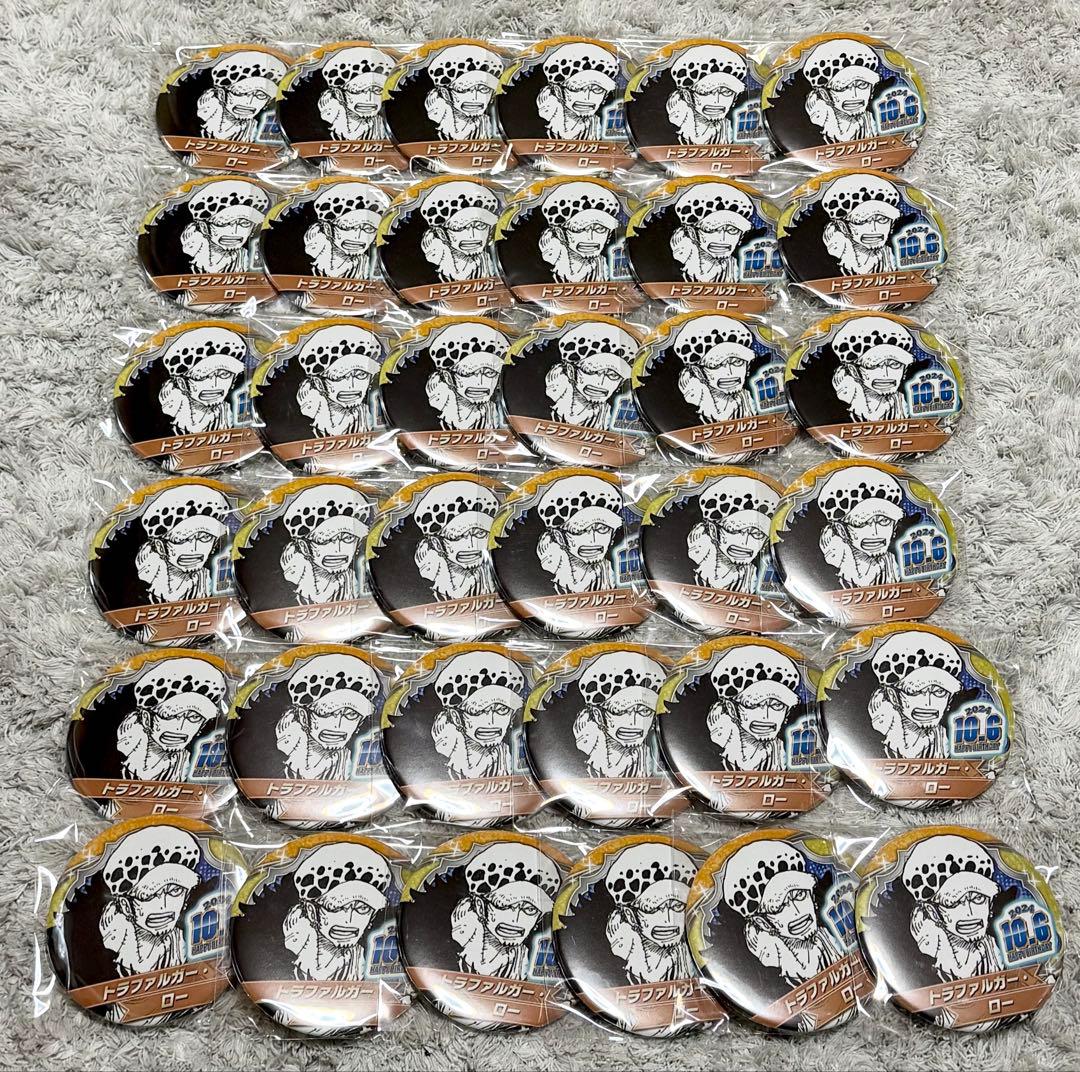 ONEPIECE ワンピース バースデイ缶バッジ ロー