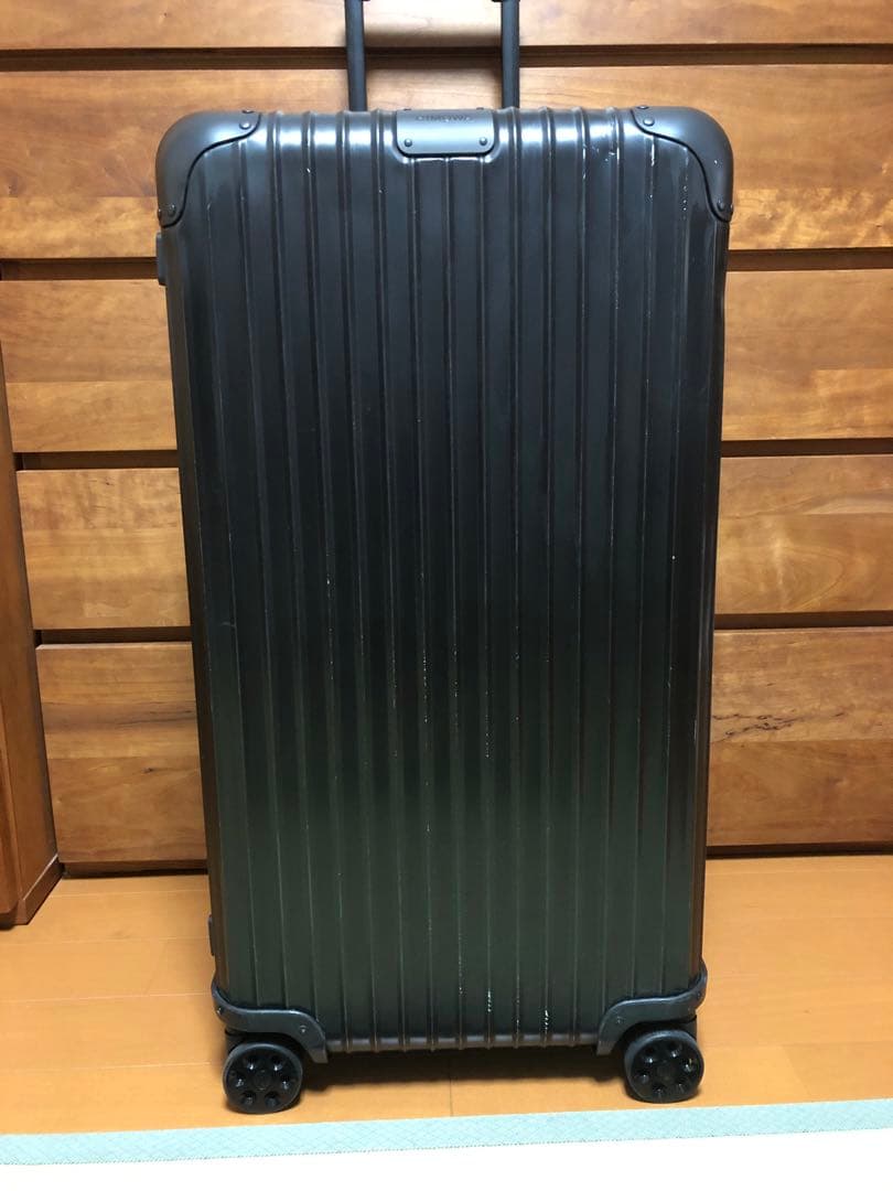 ☆美品☆激レア☆RIMOWA リモワオリジナル　105L 39万円　ステルス