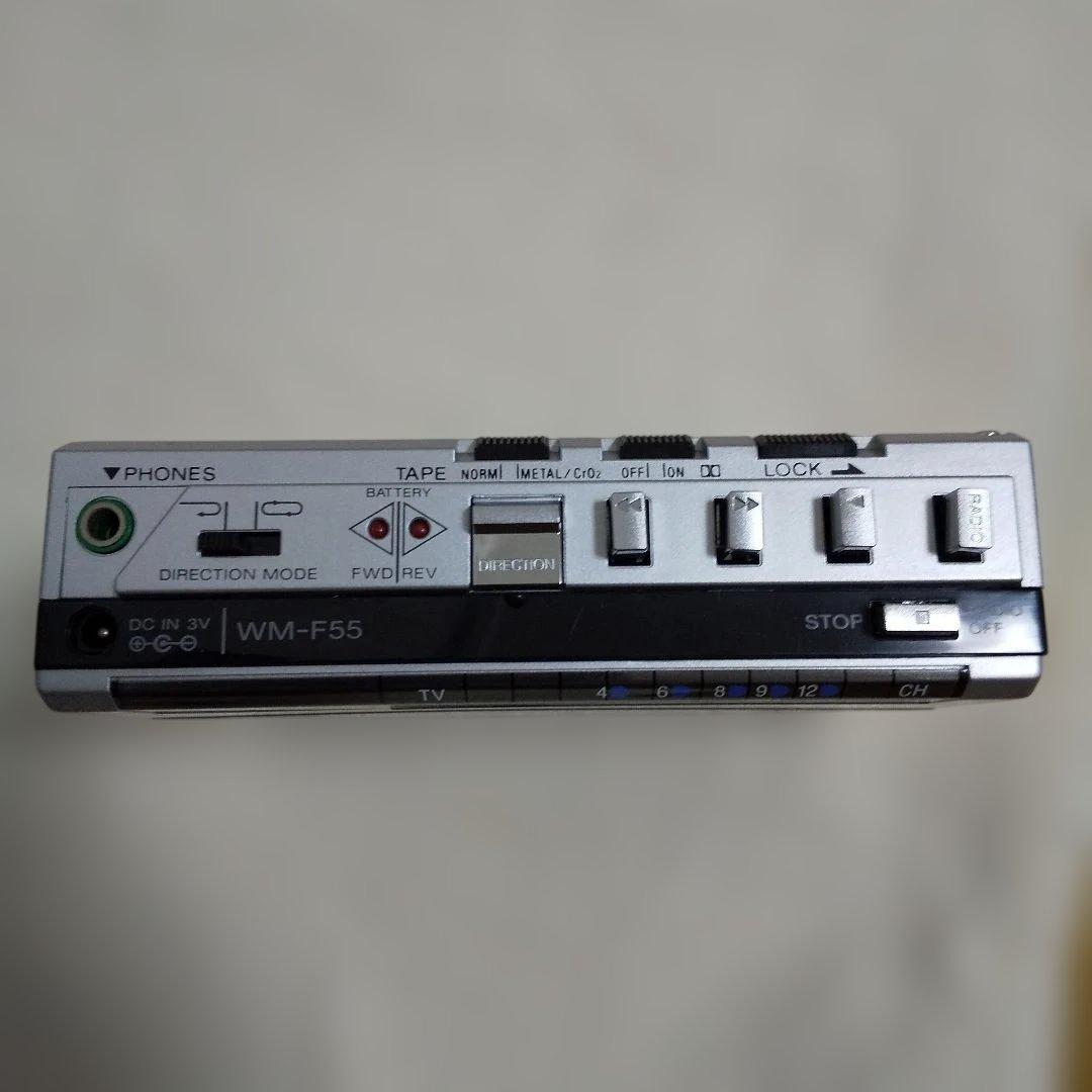 SONY ソニー カセットウォークマンＷＭ−F55 通電確認済　ジャンク 現状品