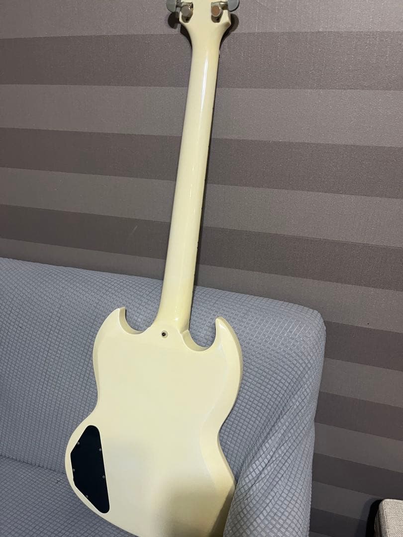 アイボリー エレキギター ハムバッカー