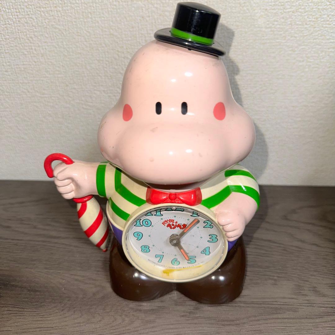 [G9144]パラソルヘンべえ　目覚まし時計　置き時計　藤子不二雄