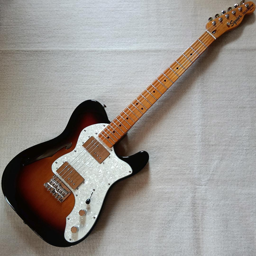 ギター Squier CV '70s Telecaster Thinline 3TS
