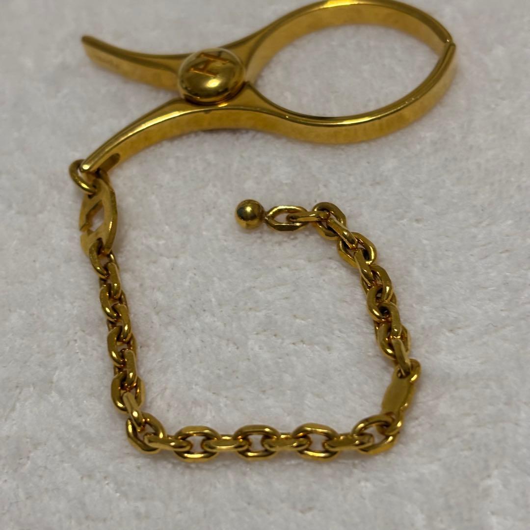 HERMES　エルメス　グローブホルダー　ゴールド色