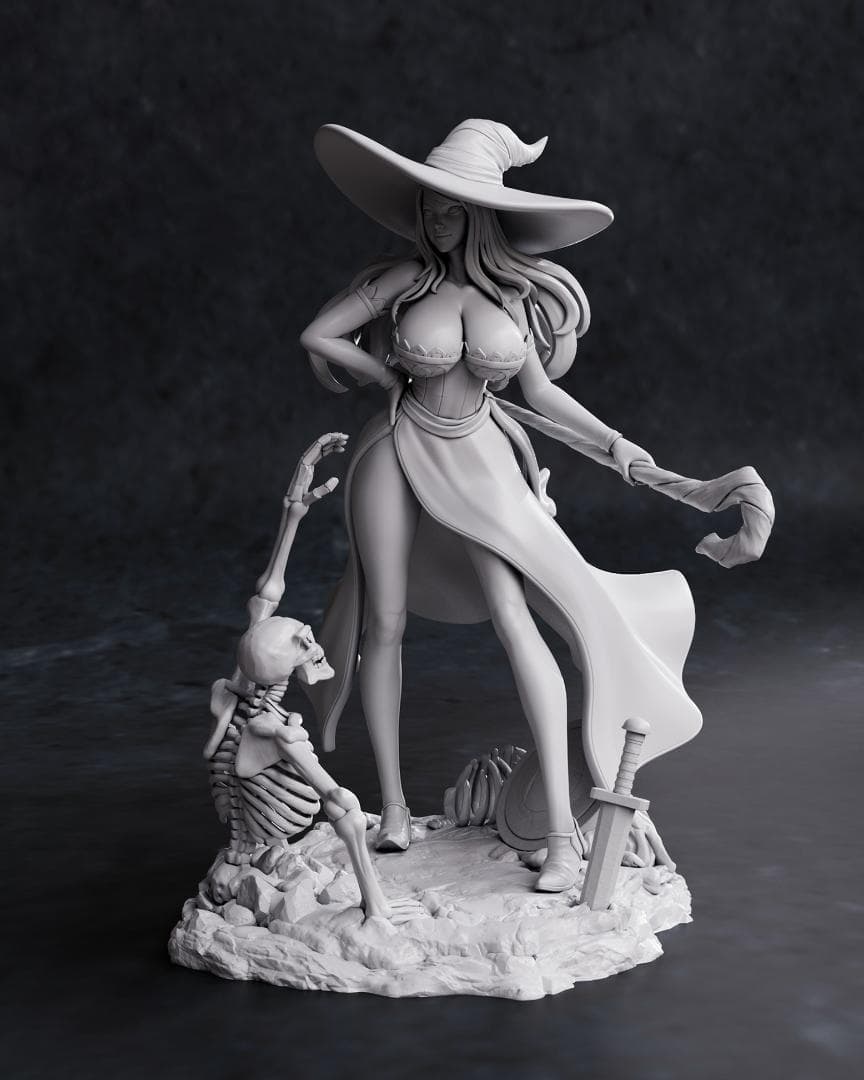 1/10 未塗装未組立 フィギュア ガレージキット ソーサレス