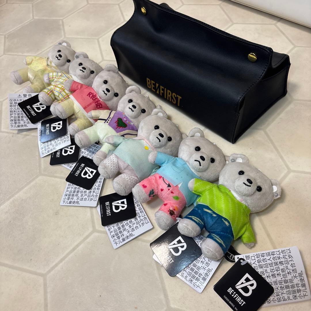 【超レア美品】BE:FIRST くま コンプリート 7点　ティッシュカバーセット