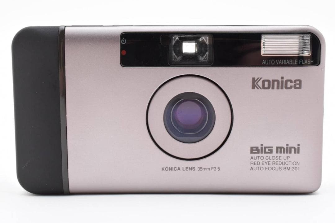 コニカ ビッグミニ BM-301 コンパクトフィルムカメラ 現状品 #405G