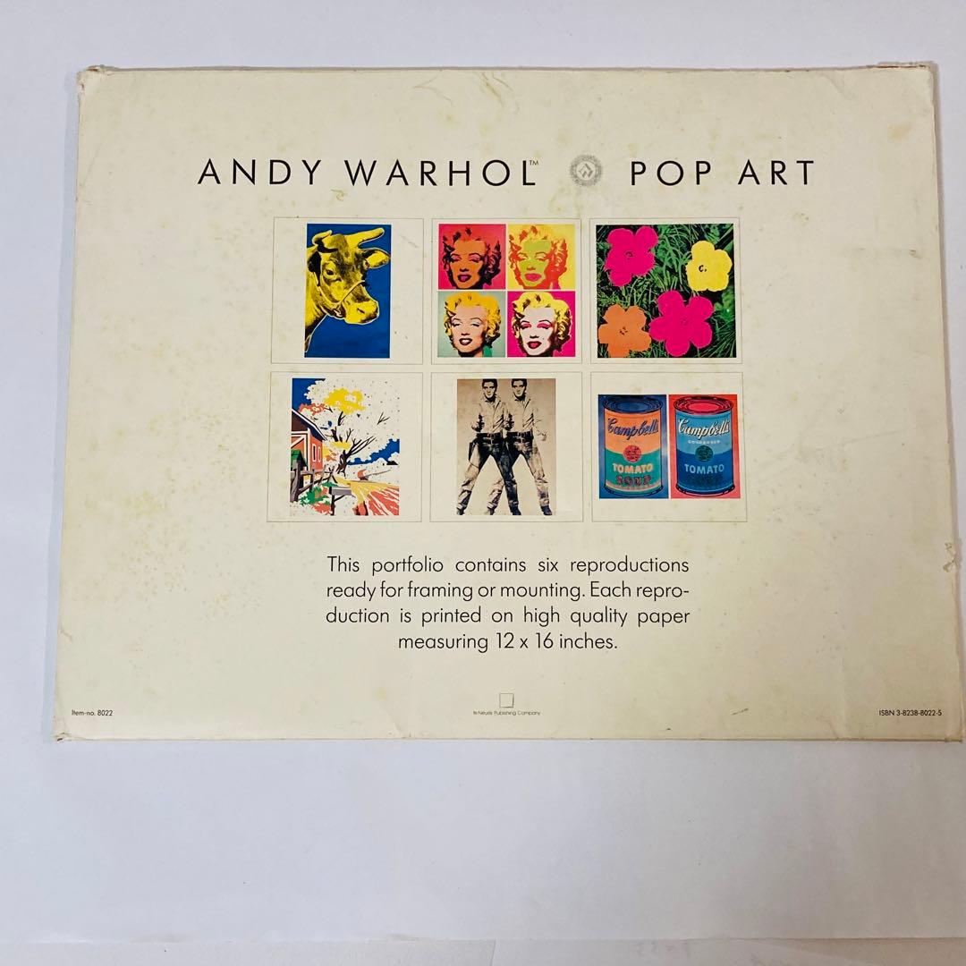 昭和レトロ ビンテージ アンディ・ウォーホル POP ART 画集 ポスター