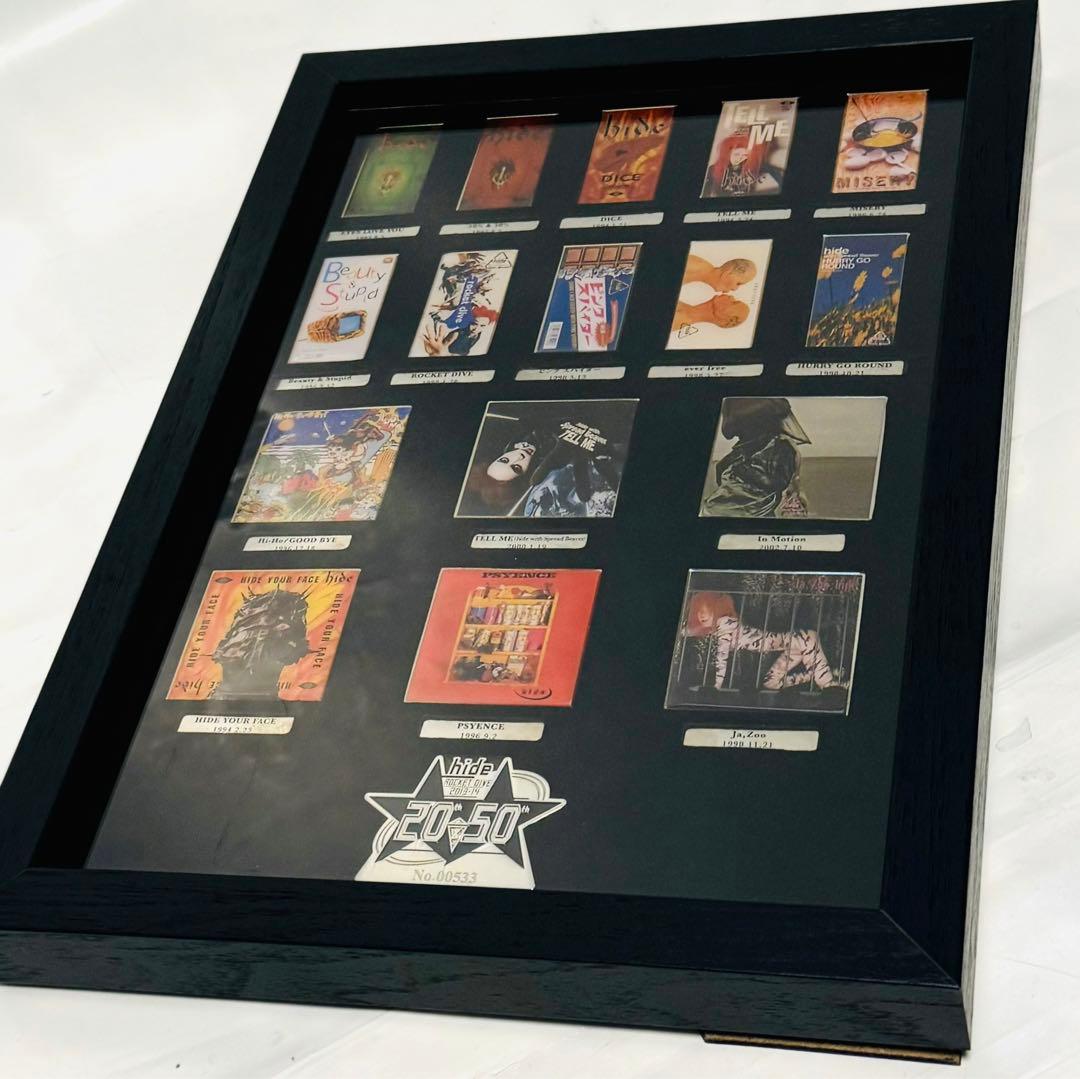 超希少 完全受注生産 hide 20周年アニバーサリーピンズセット