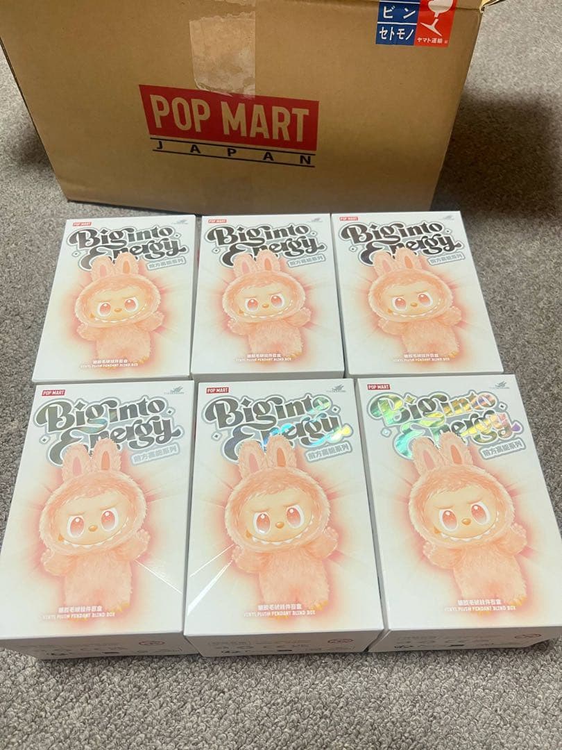 LABUBU THE MONSTERS Big into Energy 6個