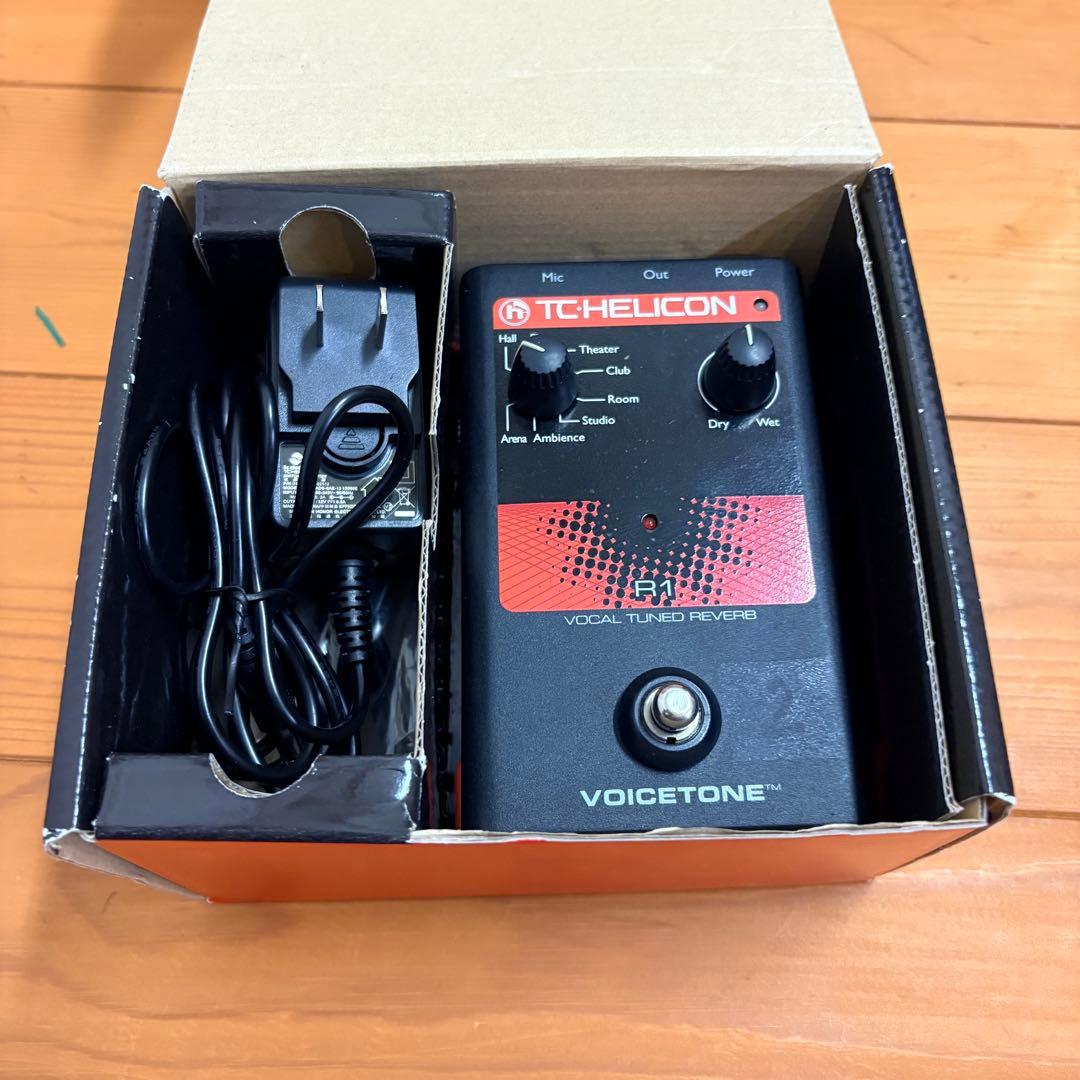 TC Helicon Voicetone R1 ボーカルチューンドリバーブ