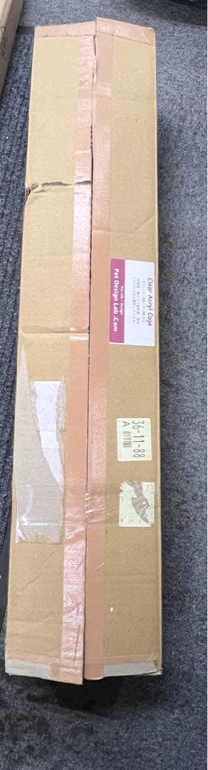 アウトレットClear Acryl Cage アイスホワイトCAC-M-Wbou