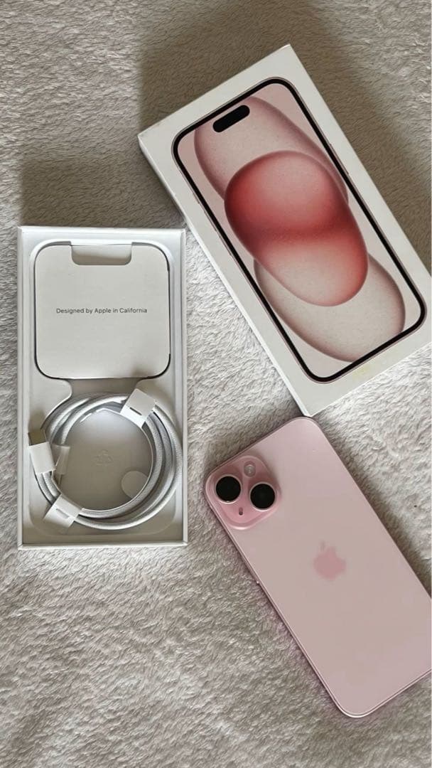 iPhone 15 ピンク 256GB 本体