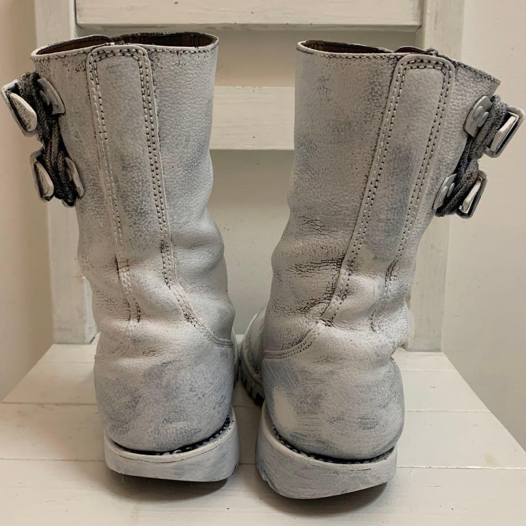 Marbot VINTAGE フランス軍 ペンキペイント ミリタリーブーツ 44