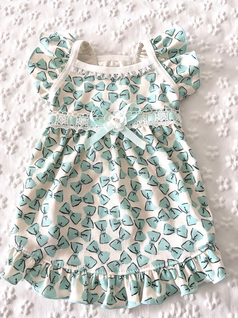 める 犬服ハンドメイドワンピース