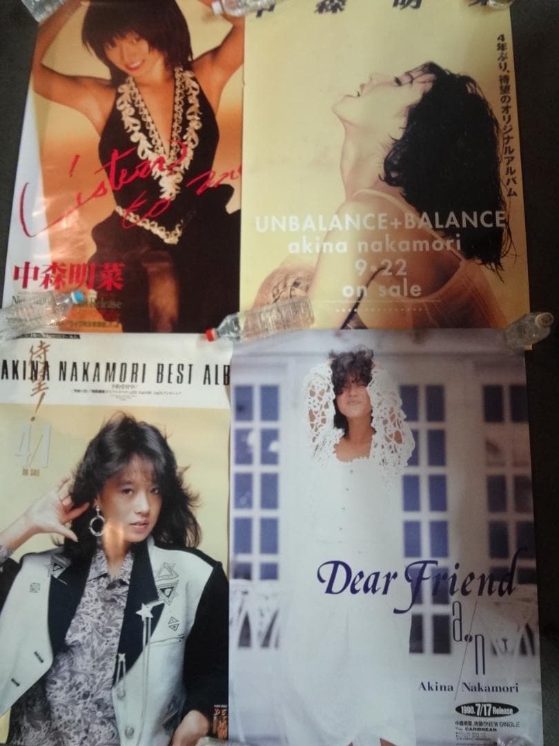 中森明菜　　入手困難非売品　A1サイズポスター５枚セット