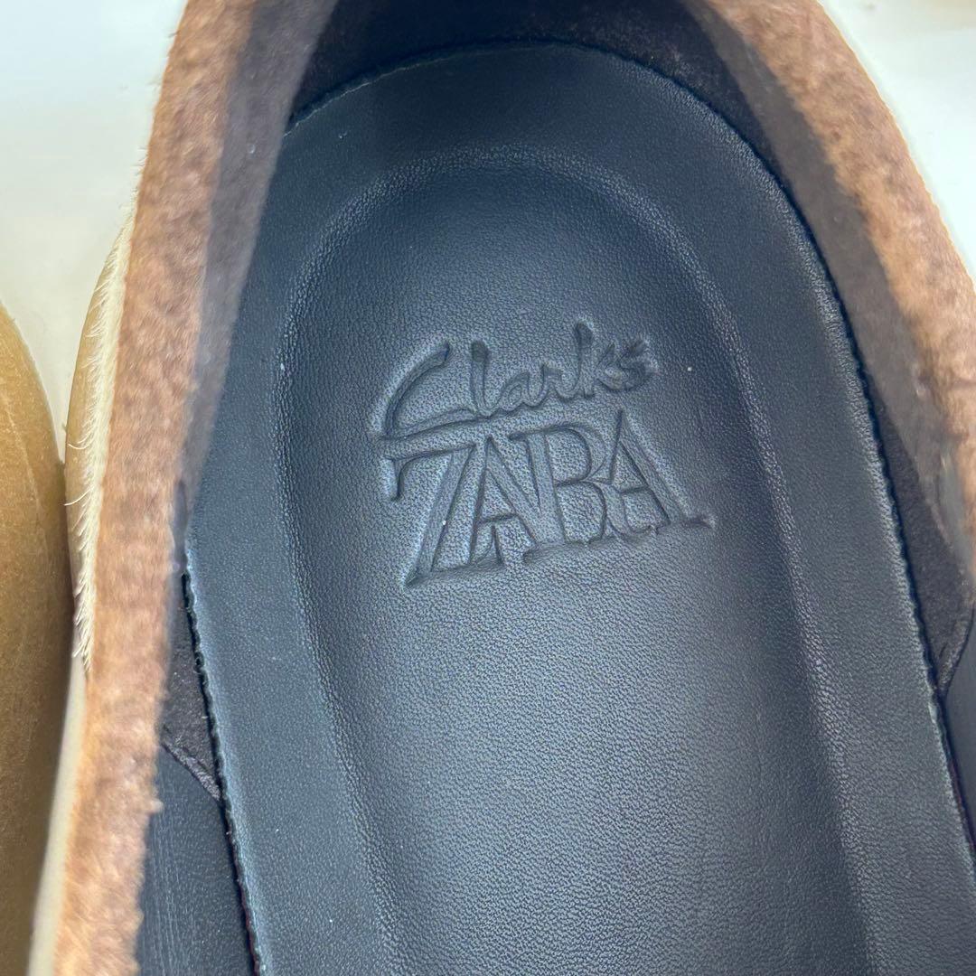 【極美品 激レア】Clarks × ZARA ワラビー ハラコ 定3.5万 43