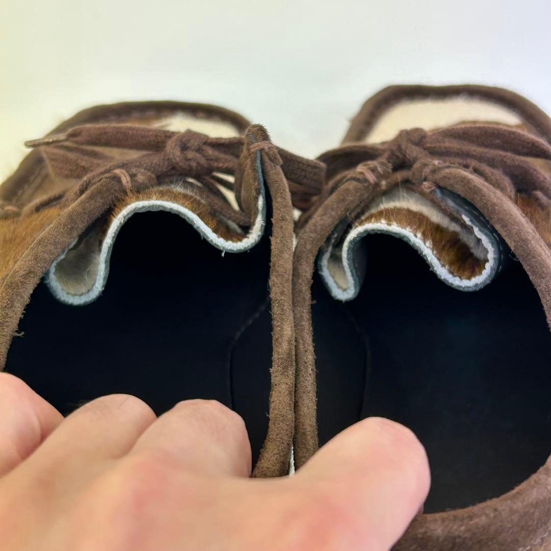 【極美品 激レア】Clarks × ZARA ワラビー ハラコ 定3.5万 43