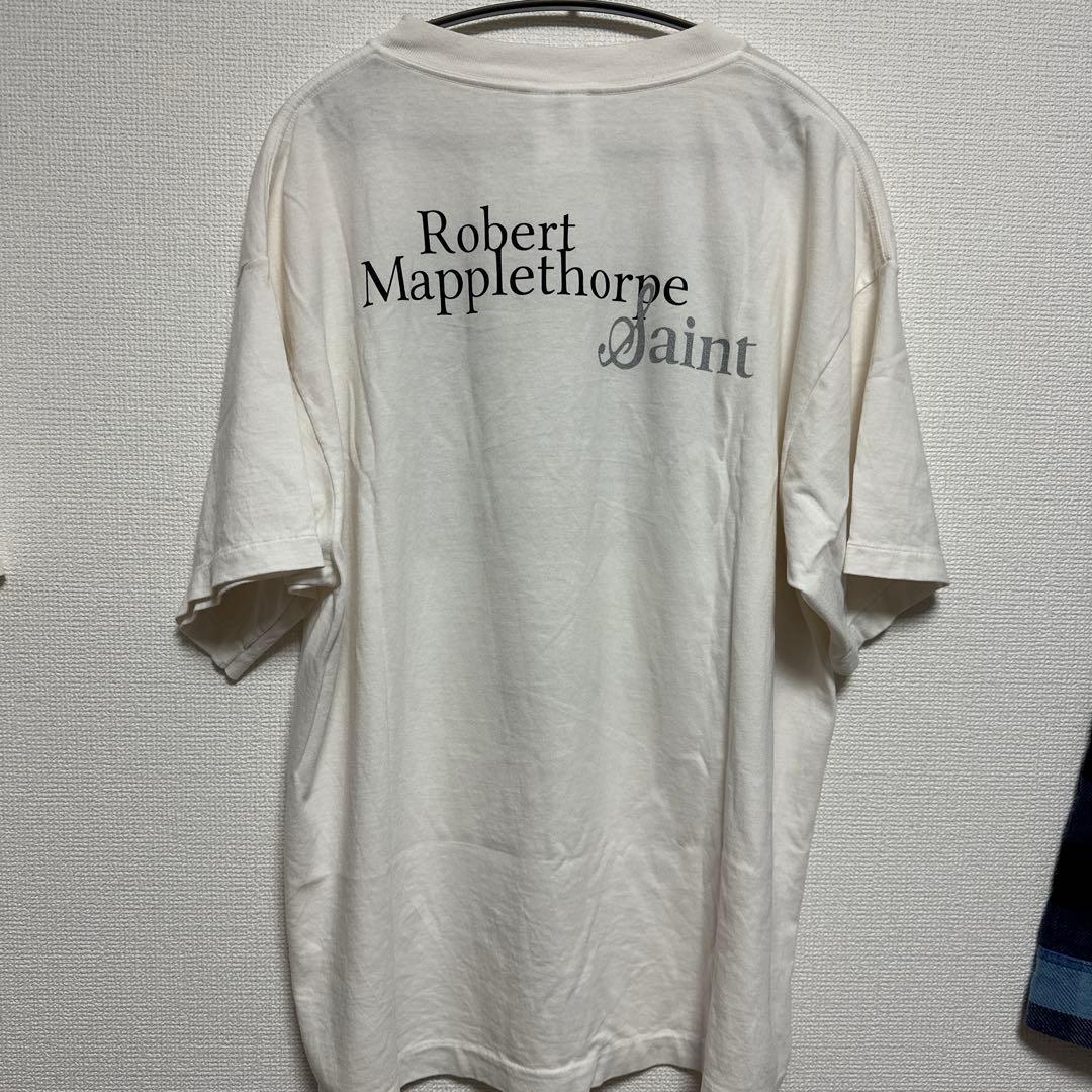 セントマイケル　ロバート・メイプルソープ Tシャツ ホワイト