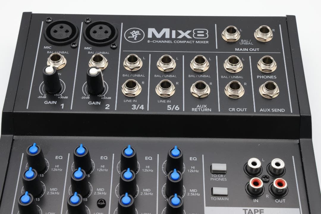 MACKIE Mix8 8チャンネルコンパクトミキサー