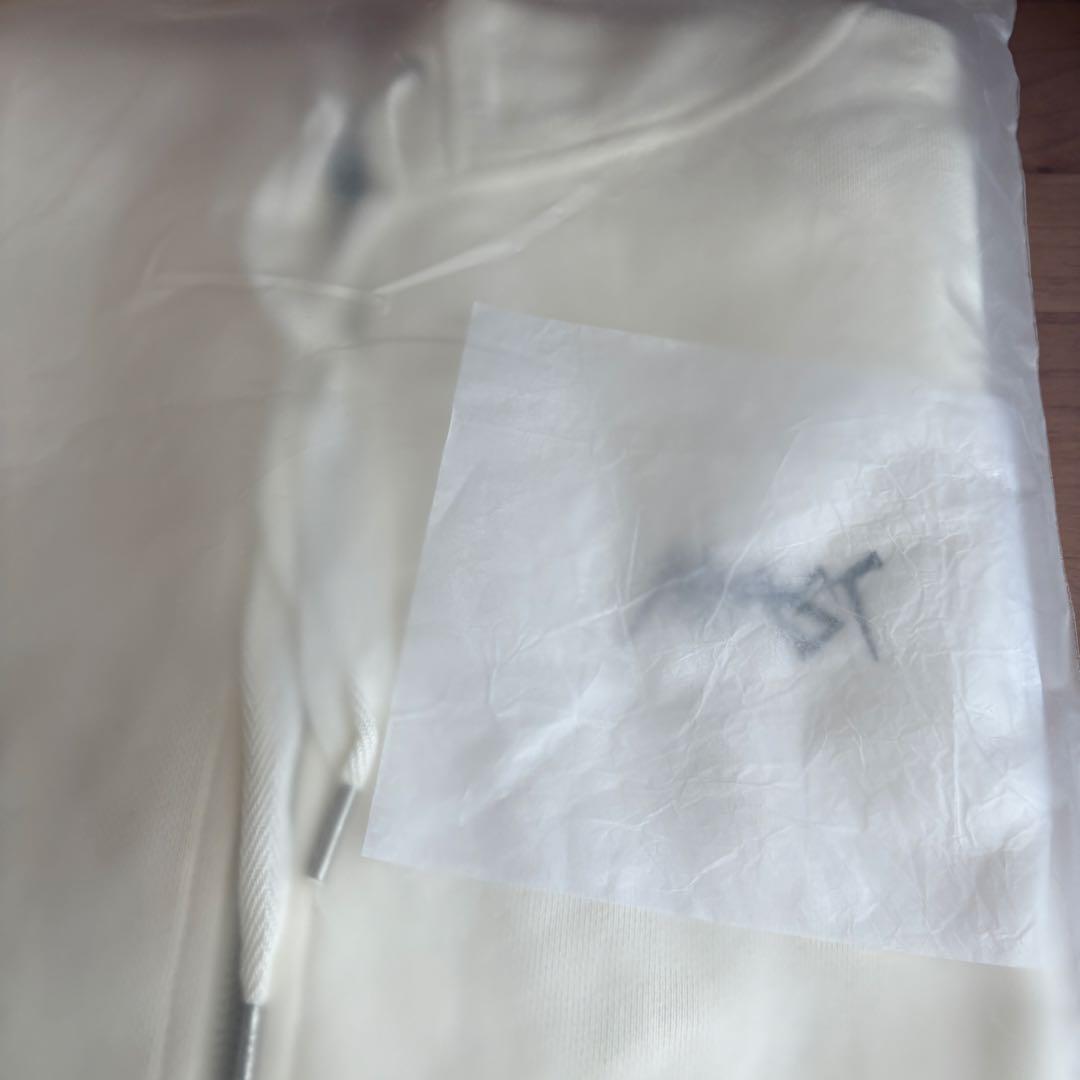 【未使用】BTS ジョングク　アーティストメイド　フーディー　L 白