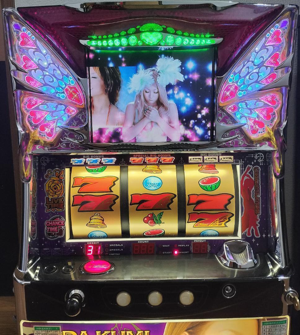 【パチスロ実機】SANKYO★パチスロ 倖田來未２【不要機付】