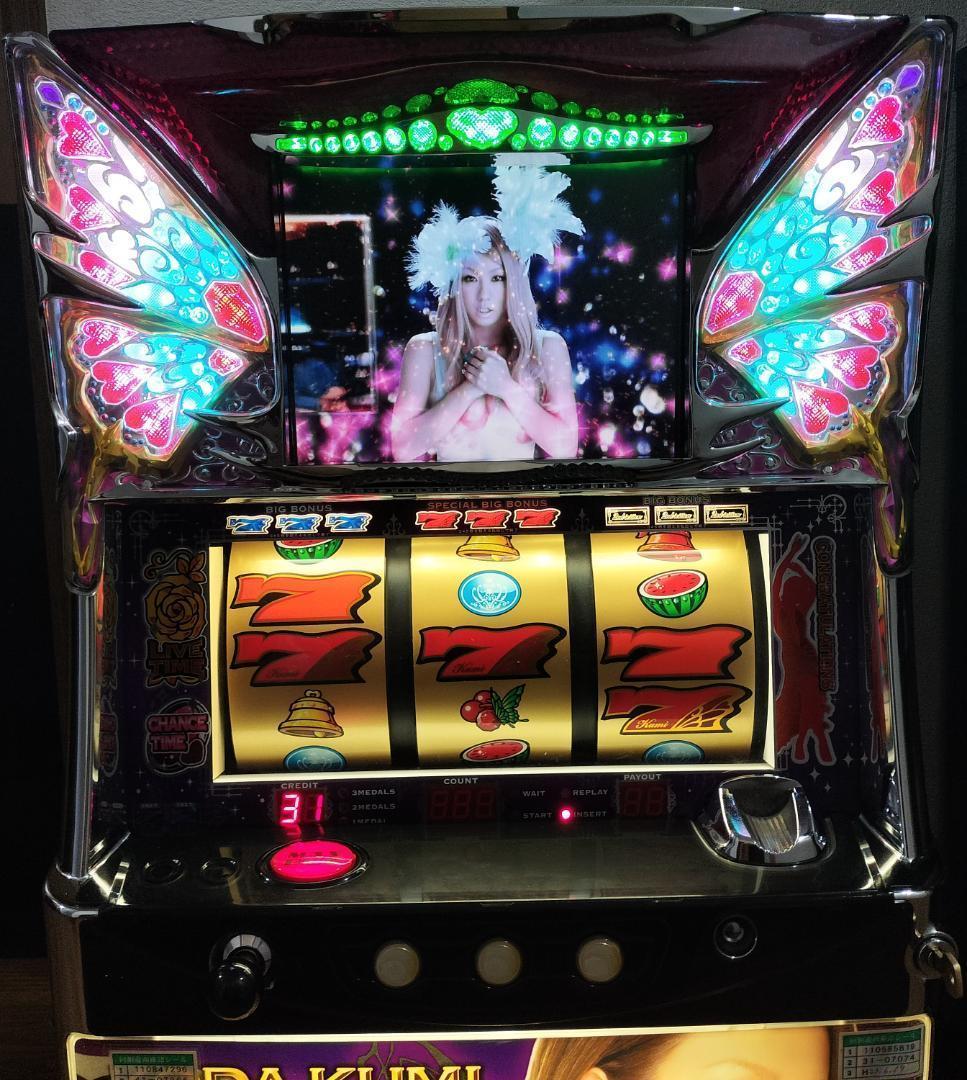 【パチスロ実機】SANKYO★パチスロ 倖田來未２【不要機付】