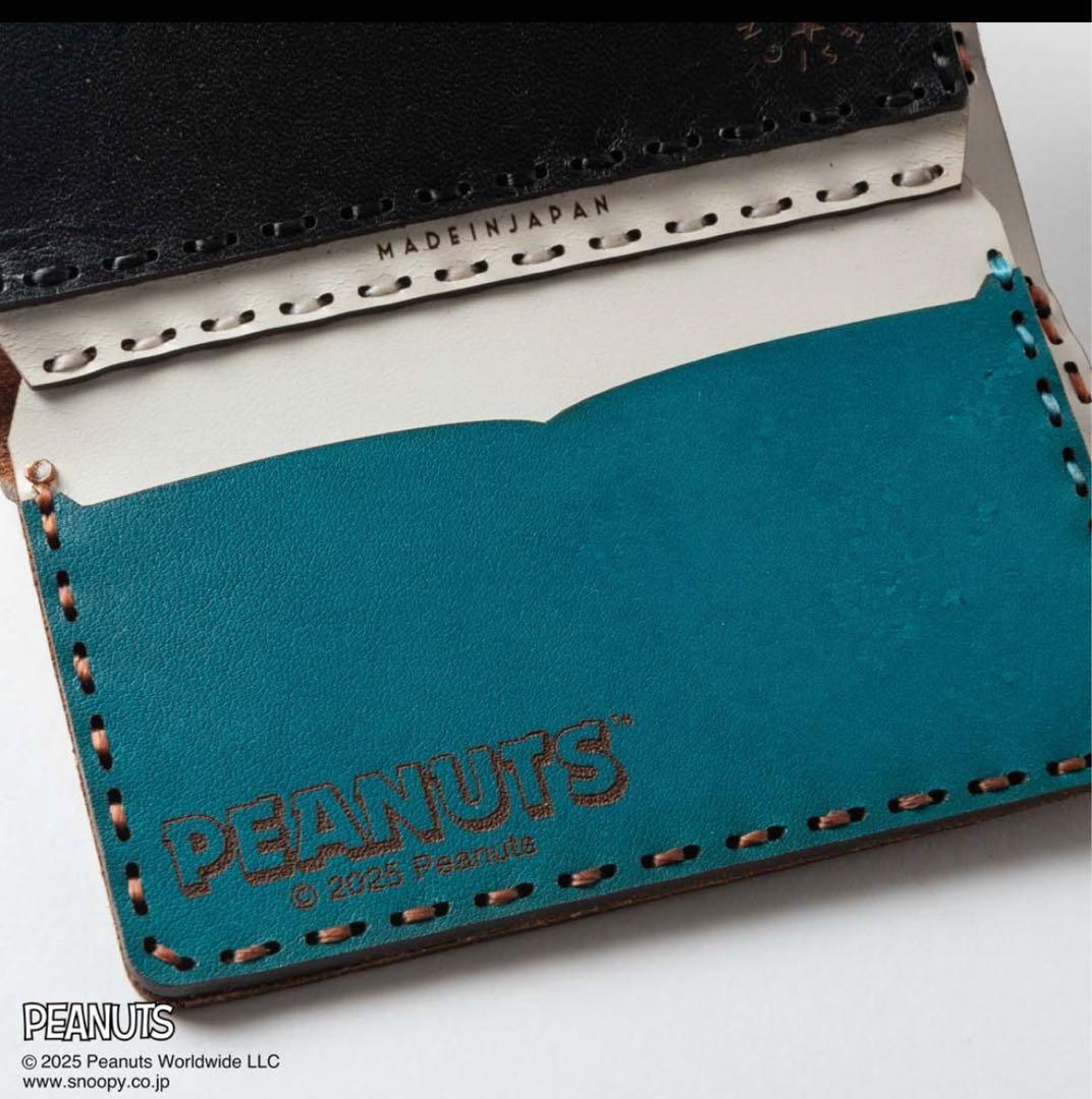 スヌーピー７５周年限定ショート財布OJAGA DESIGN