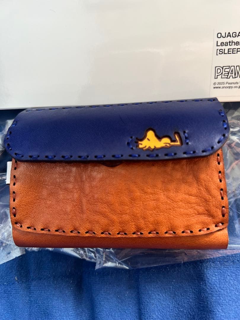 スヌーピー７５周年限定ショート財布OJAGA DESIGN